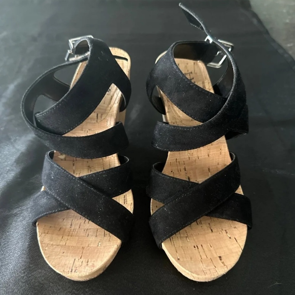 Black Strappy Sandals